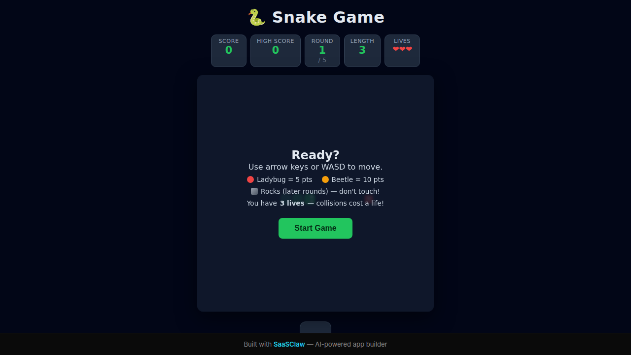 vue3-snake-game
